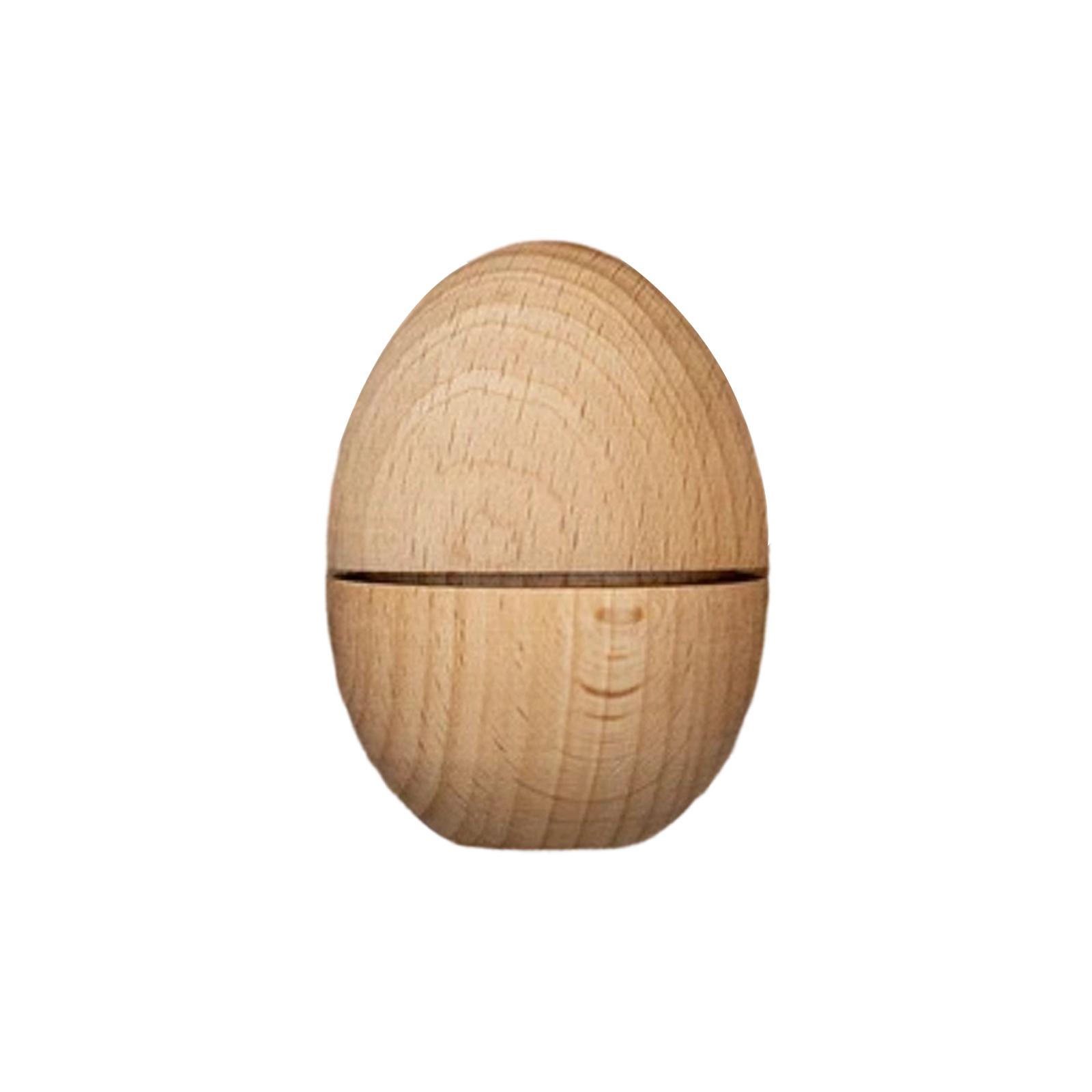 

Natural Wooden Easter Egg •Wooden Carved Easter Eggs Rural Easter Eggs Hand Polished Wooden Eggs One Size