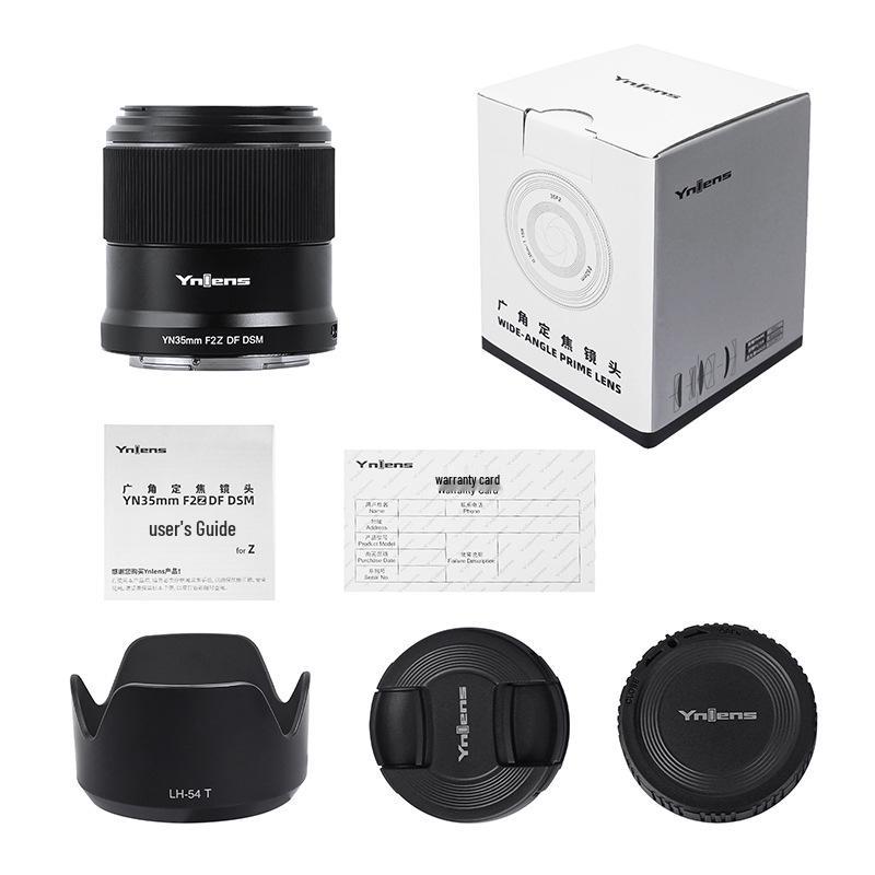 Yongnuo 35mm F2 Full-Frame Mirrorless Prime Lens for Sony E and Nikon Z Mounts