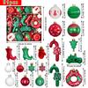 Christmas Balls Ornaments Xmas Tree Decorations Home Indoor Holiday Party Decor Navidad New Year Gift Supplies