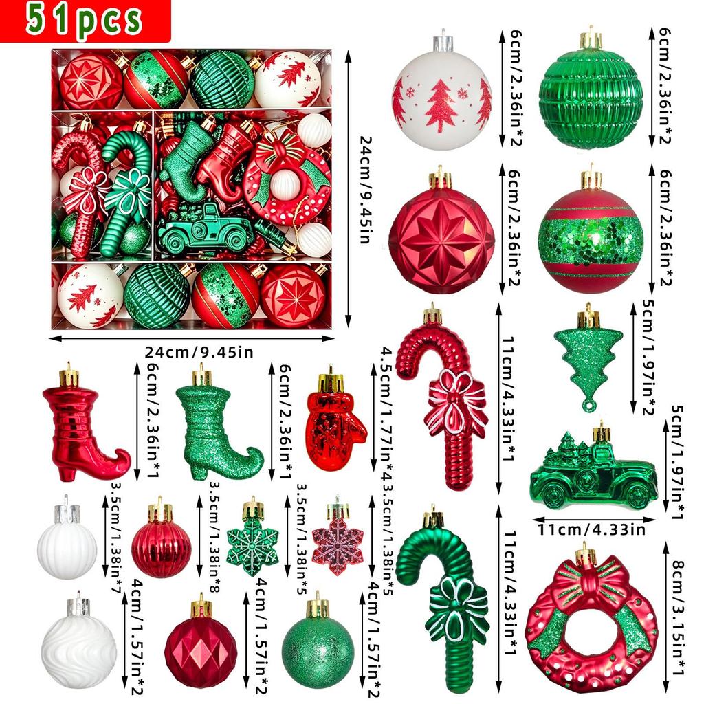 Christmas Balls Ornaments Xmas Tree Decorations Home Indoor Holiday Party Decor Navidad New Year Gift Supplies