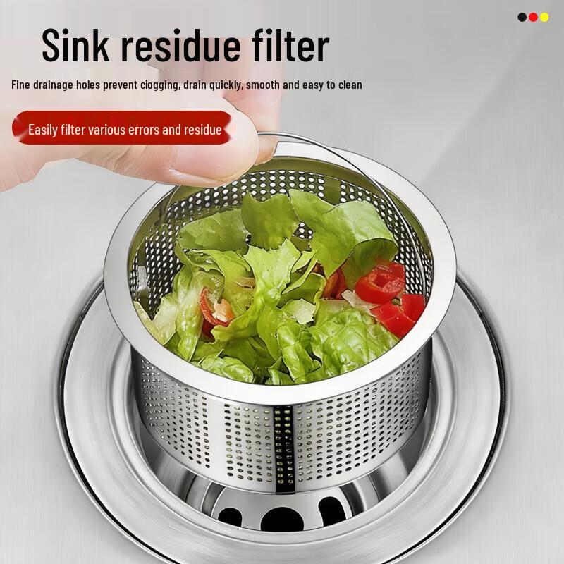 Stainless Steel Kitchen Sink Strainer