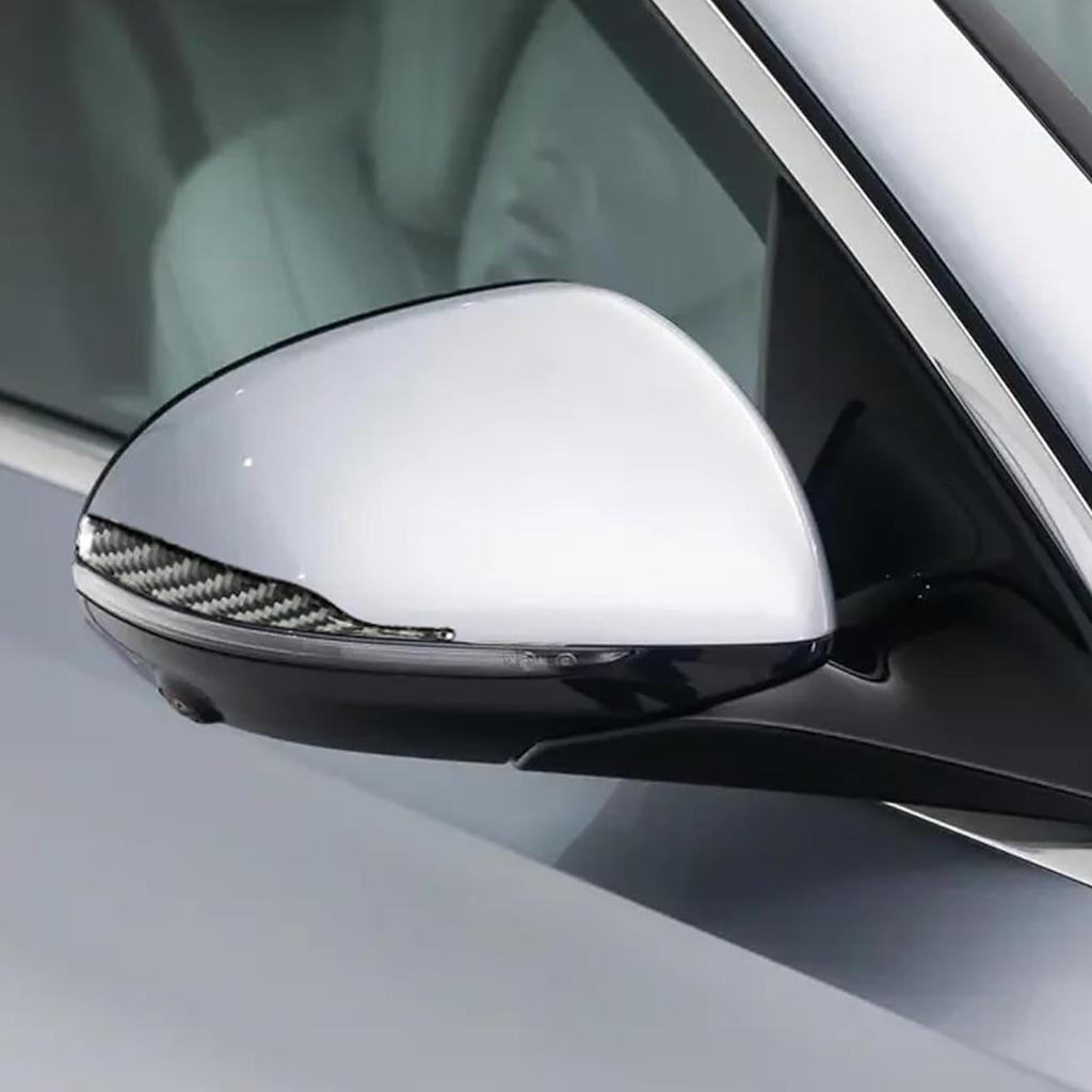 Car Side Mirror Strip | Car Rearview Mirror Cap Trim Strip - Fits Door Windows All Models