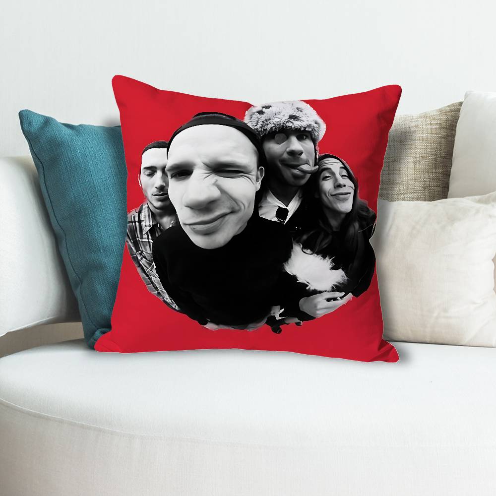 Red Hot CChili PPeppersS Anime Celebrity Merchandise AllMatch Printed Pillow Case Sofa Car Office Room Decoration Protector
