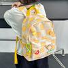 2024 New Korean Style Fashionable Sweet Cartoon Backpack Nylon Material