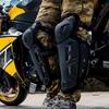 SCOYCO Motorcycle Knee Pads Motorbike Protection Anti-fall Shin Guard Pads Adjustable Motocross Riding Protective Gear Kneepad