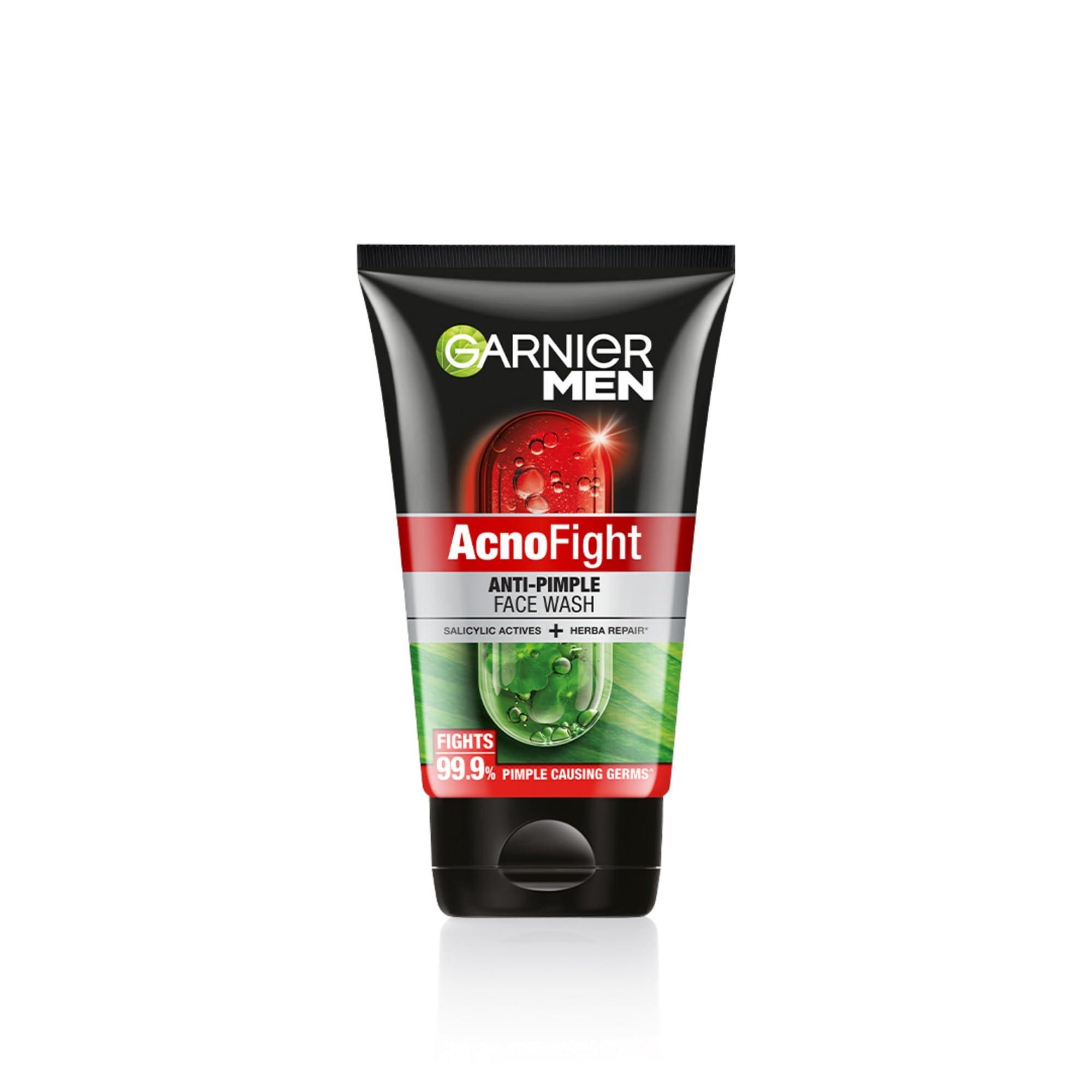 

Garnier Men, очищающее средство для лица против прыщей, восстанавливает кожу и балансирует жиры, AcnoFight, 100 г 100 g