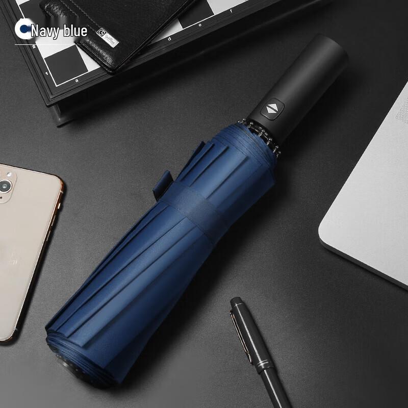 Yuyang 12-Rib Semi-Automatic Business Umbrella