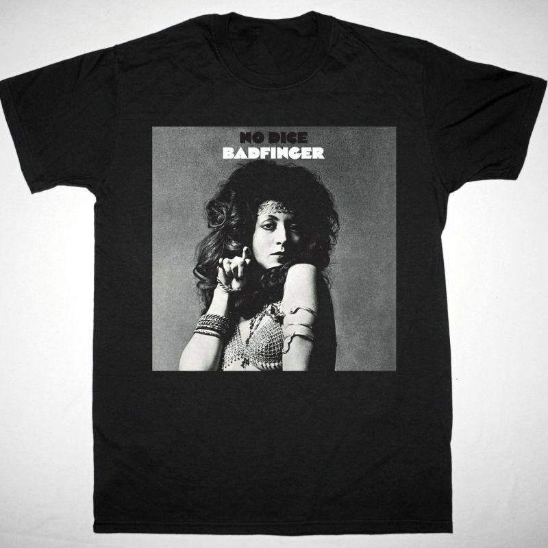 

BADFINGER NO DICE Best Rock TShirts Short Sleeve NZ147 Unisex T-Shirt L