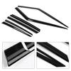 6Pcs Window Vent Visor Black ABS Deflectors Fit for Range Rover Sport 2013?2019