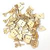 50 Stücke Nette Nähen Werkzeug Form Holzknöpfe DIY Handarbeiten Scrapbooking Handwerk
