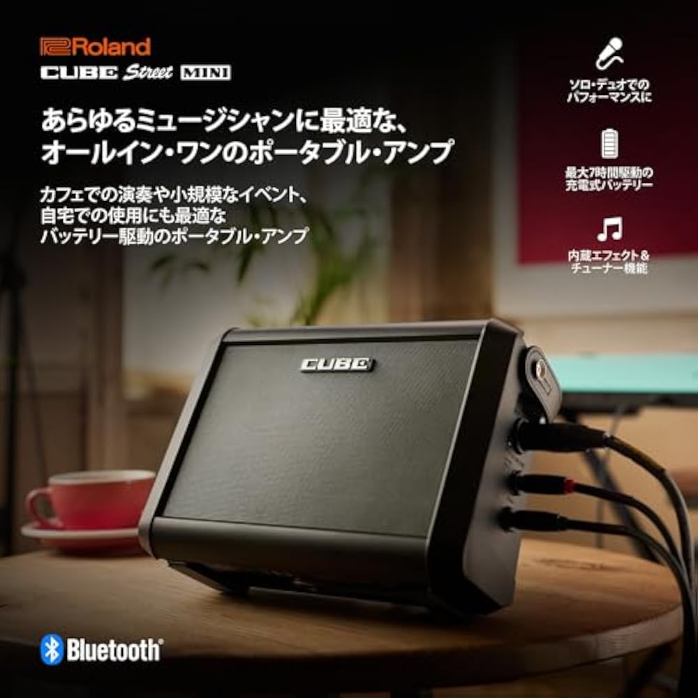 Roland Roland CUBE Street MINI/CUBE-ST-MI Portable Amplifier Mini Amplifier Guitar Keyboard Vocal...