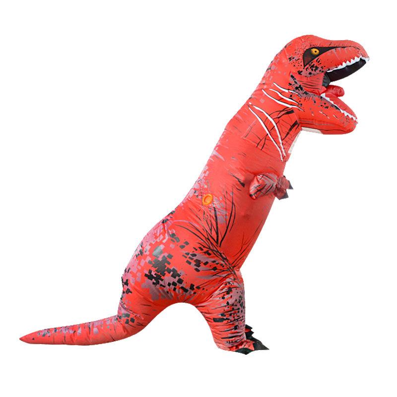 Aufblasbares Dinosaurier-Fahrradkostüm – Lustige Requisite für Partys & Cosplay