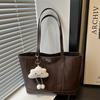 Chic Urban Minimalist Pu Tote Bag For Women With Spacious Design And Multiple Color Options For Everyday Use