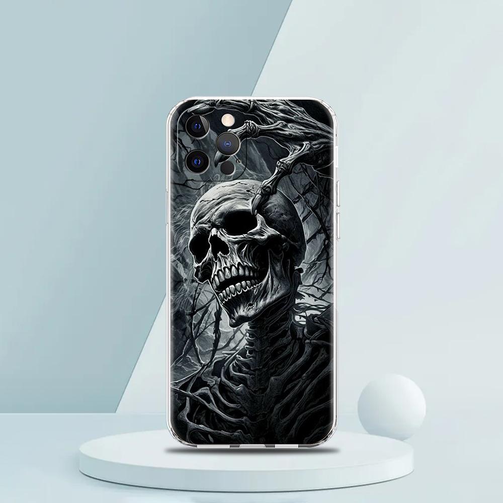 

Retro Art Gothic Sculpture Soft TPU Transparent Phone Case Cover for iPhone 16 15 14 13 12 11 Pro Max XR 8 7 Plus XS Max Shell iPhone 13