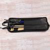 Complete Drum Accessories Comprising Assorted Drumsticks Brushes Mallets Bamboo Rods Waterproof Storage Bag with Pocket