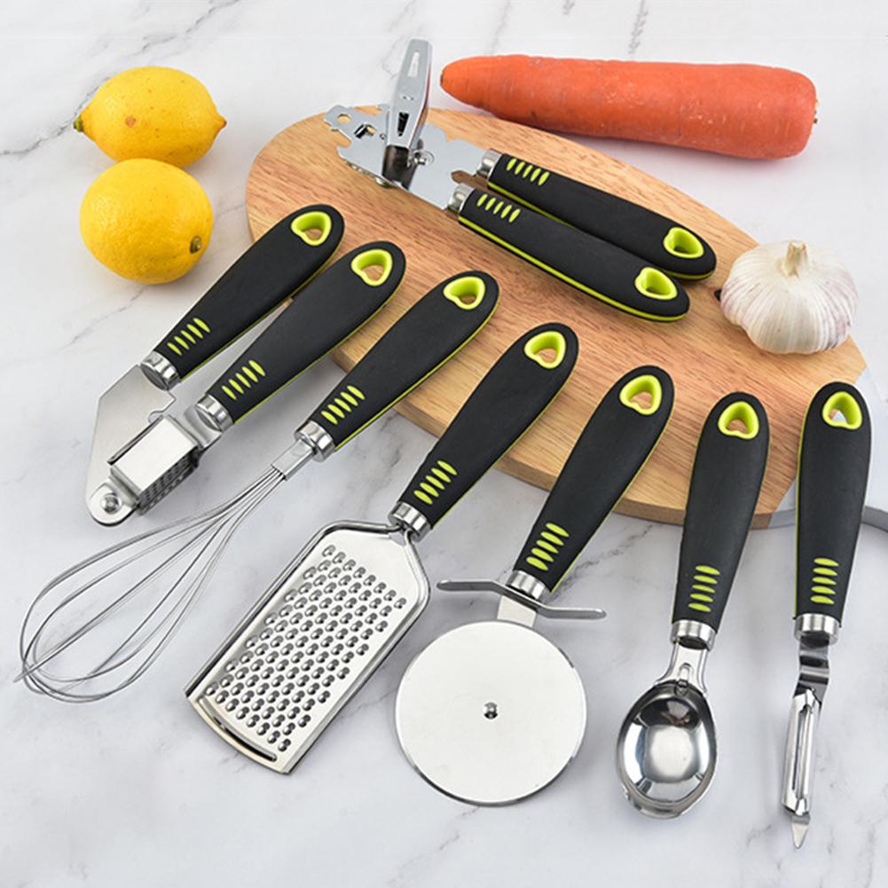 Buy Home Kichen Garlic Press Crusher Eggs Beater Jar Opener Ice Cream