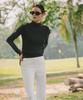 OBER GOLF Summer Boat Neck Knit (Black)