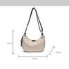 Designer Brand Luxury Classic Crescent Bag Exquisite Crossbody Bag Designer High-end Shoulder Women Bag Fashion New PU Leather Satchel