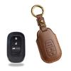 The New Retro Key Cover Is Suitable for The New Honda Accord Civic Handmade Leather Car Keychain.