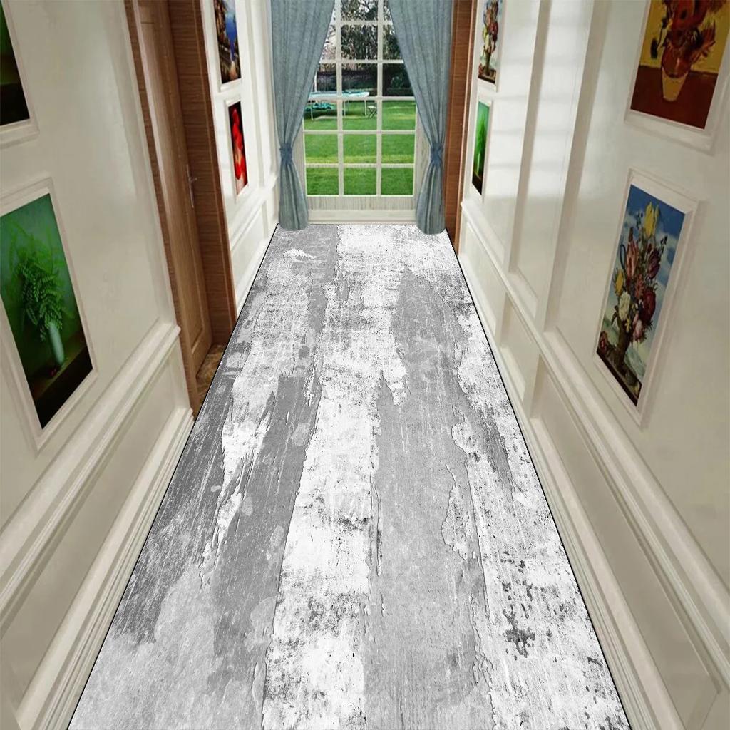 Nowoczesny Abstrakcyjny Długi Dywan Dekoracyjny na Korytarz Mata Podłogowa do Przedpokoju Antypoślizgowy Zmywalny Dywan na Schody Dywany na Przejście Dywan na Zamówienie
