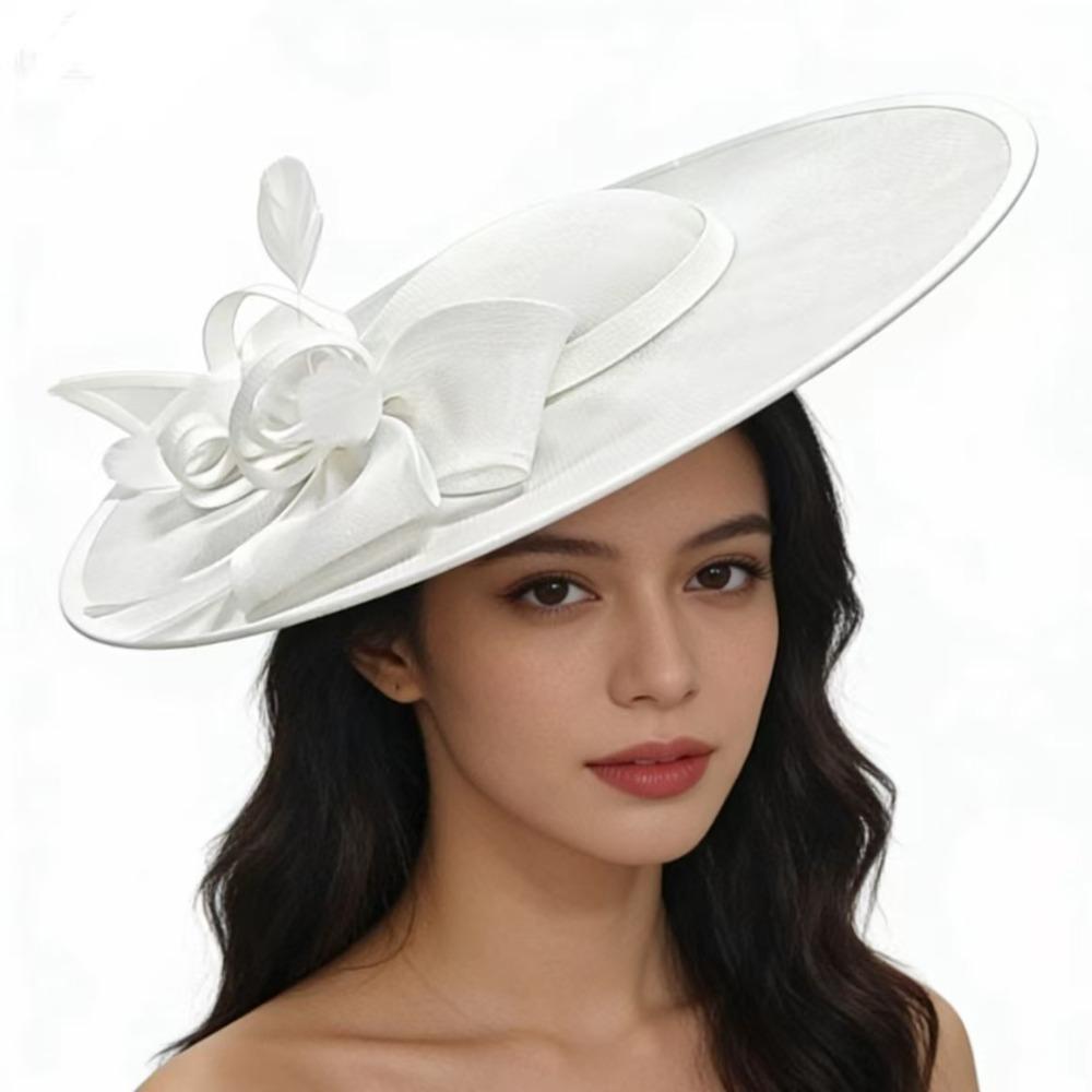 with Headband Women Fascinator Hats Vintage Derby Hat New Cocktail Party Hat  for Derby Event