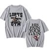 His Pain Your Gain Printing Tee-shirt Lords Gym Strong Men Graphic T-shirts Streetwear Hip Hop Cotton Summer Tshirt Casual Male