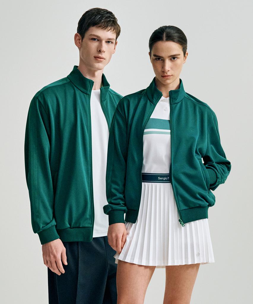 Sergio Tacchini U Tackini Современный спортивный топ свободного кроя (Д.Грин)