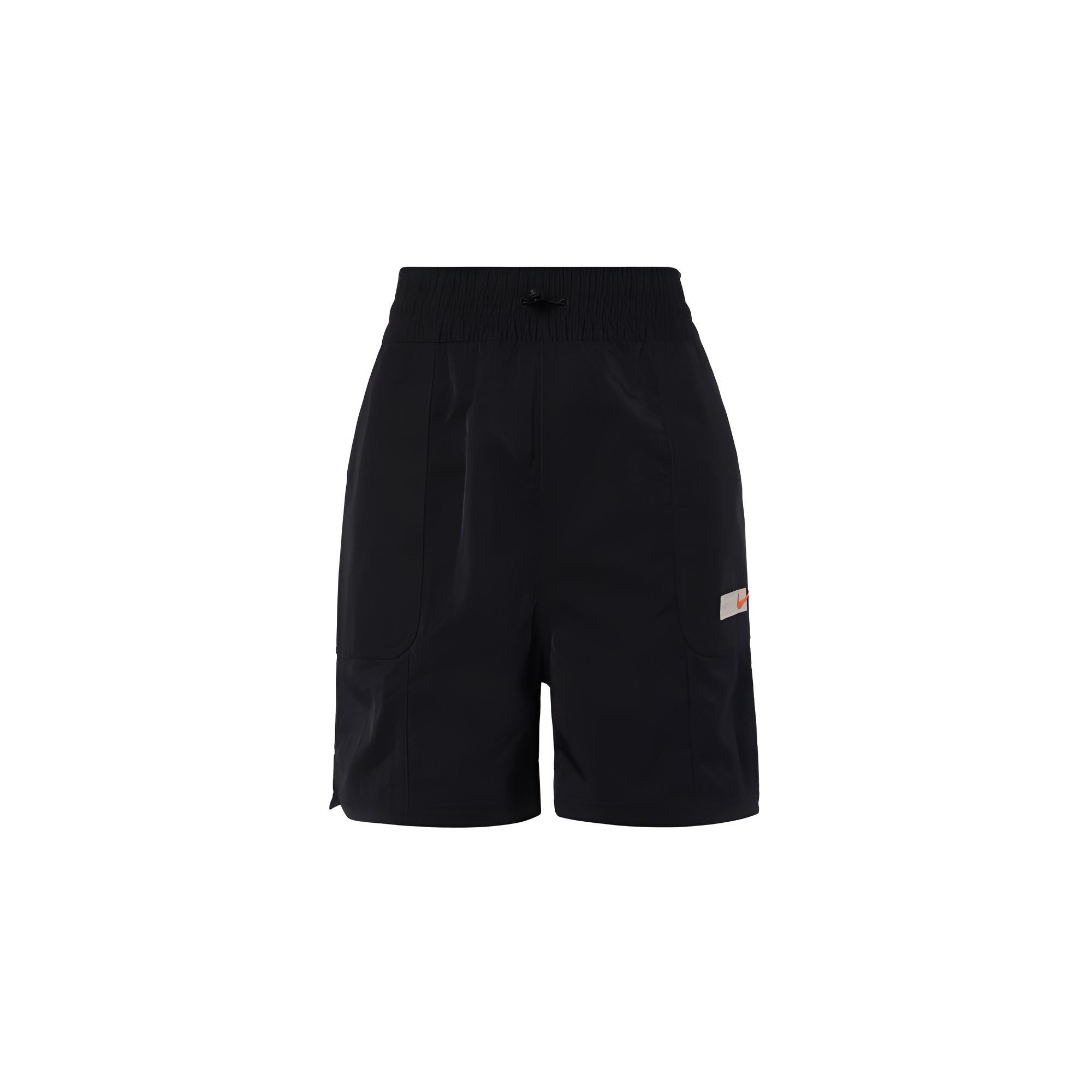 

New Nike Casual Shorts Women s Black FN0652-010 S