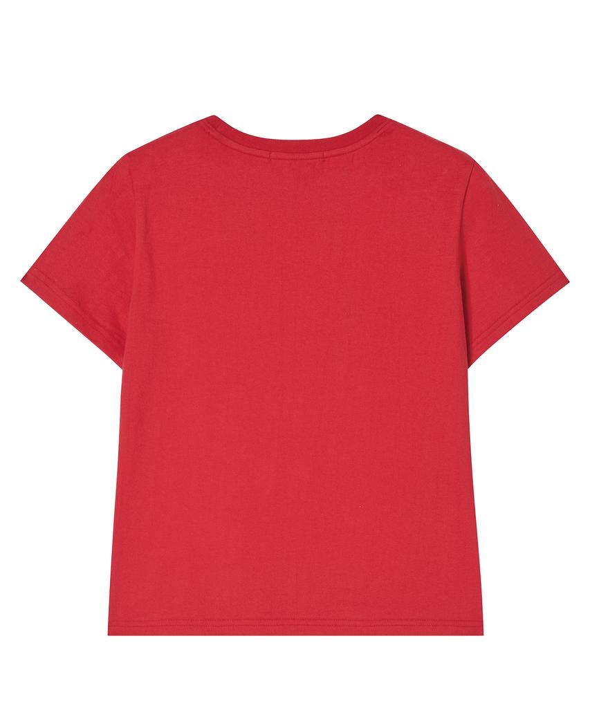 AWESOME STUDIO Little Star T-Shirt Red