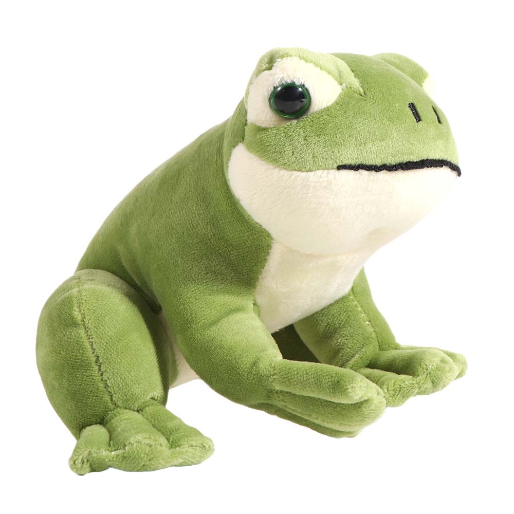 Collection Mini Frog Plush Doll PP Cotton Cartoon Frog Stuffed Toy  Children Gift
