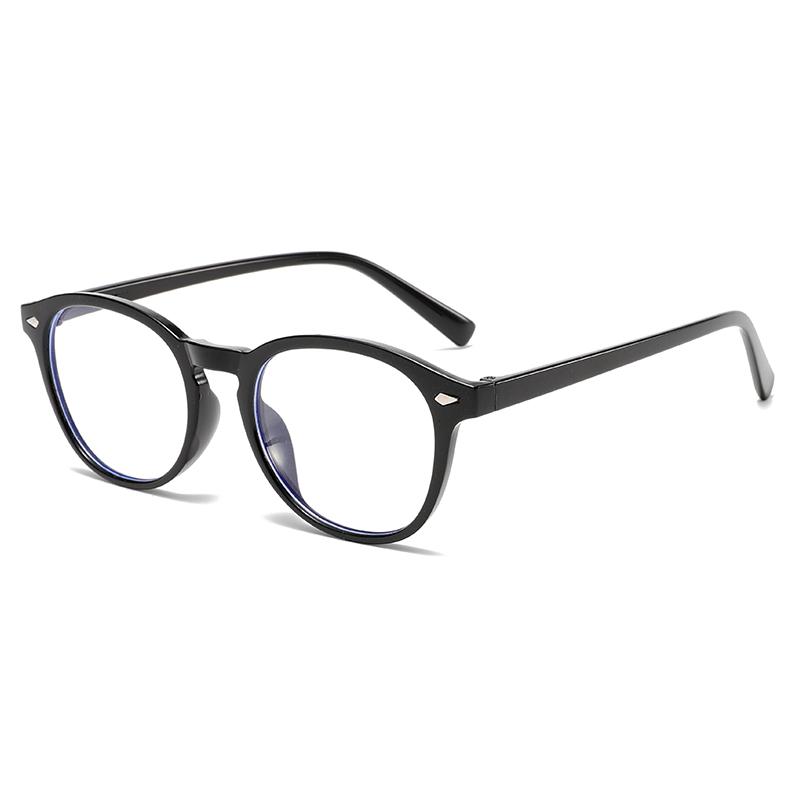Anti-blue Light Glasses Exquisite Round Eyewear Women Men Simple Leisure Eyewear Blue Light Blocking Man Lady Computer Eyeglas
