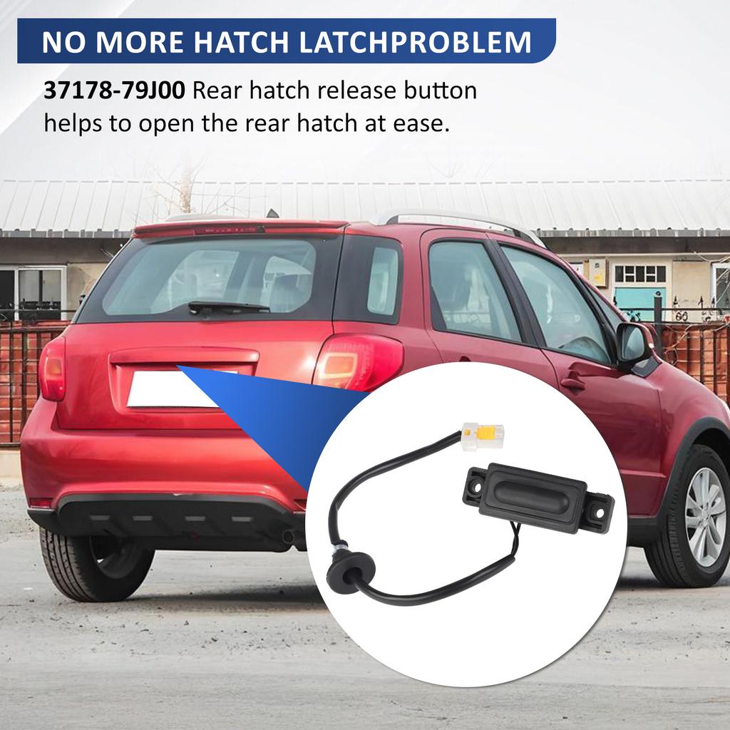 3717879J00 37178-79J00 For Suzuki SX4 Hatchback Trunk Boot Release Switch Trunk Door Switch Button Handle Car Accessories 1PC