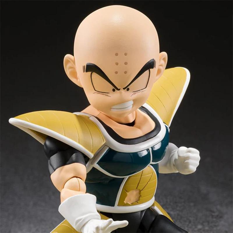 Anime Dragon Ball Z Figurer Barndom Kuririn Actionfigur PVC Bevegelig Namek DBZ Kamper Krilin SHF Samlingsmodell Leker Gaver