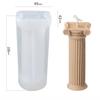 Home DecorDIY Gypsum Ornament Mould New European Roman Pillar Mold Aromatherapy Candle Mold Kitchen Baking Chocolate Molds Retro