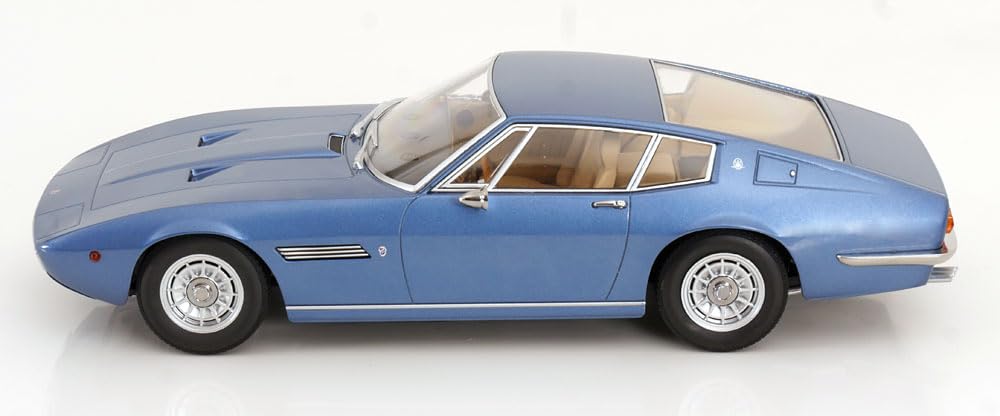 KK scale scale Maserati Ghibli Coupe 1969 Blue finished product 1/18 Metallic, (KKDC181271)