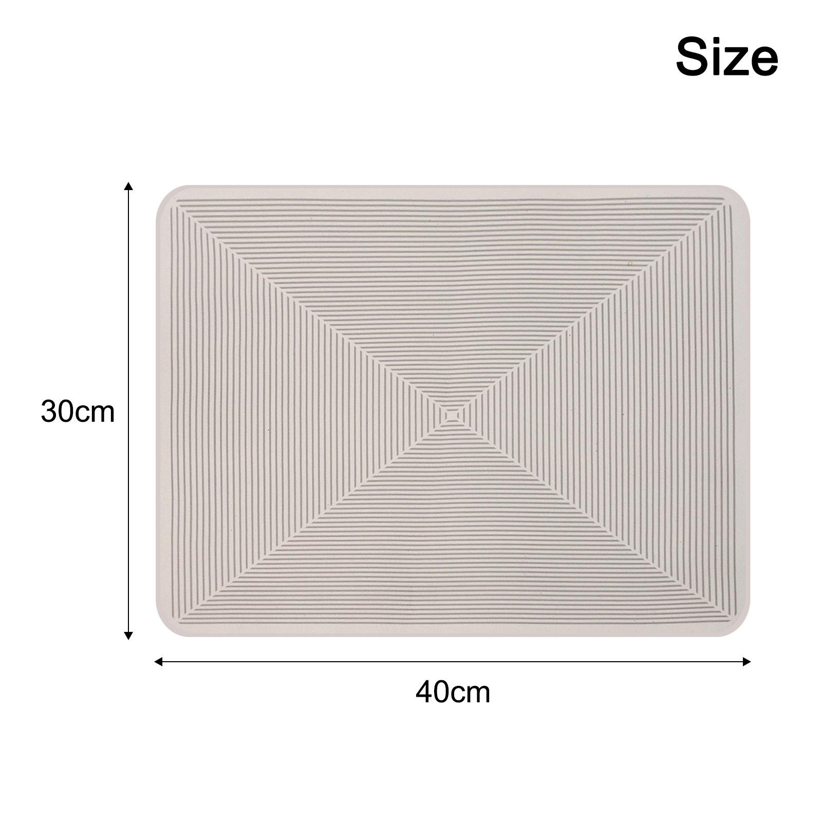 Диатомитовая впитывающая подкладка Кухонный коврик для сушки Большой размер A 678₽