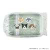 LIV HEART Lunch Sleepy Animals CAT Dishwasher Made in Box, (Total Length Approx. 17.5cm), Safe, Japan, 18111-02