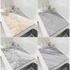 Kitchen Dish Drying Mat Absorbent Quick Dry Coffee Drain Pad Tableware Draining Pads Dinnerware Placemat Rug Home Decoration
