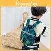 Stylish Canvas Dinosaur Themed Backpack For Kids Lightweight And Comfortable Design