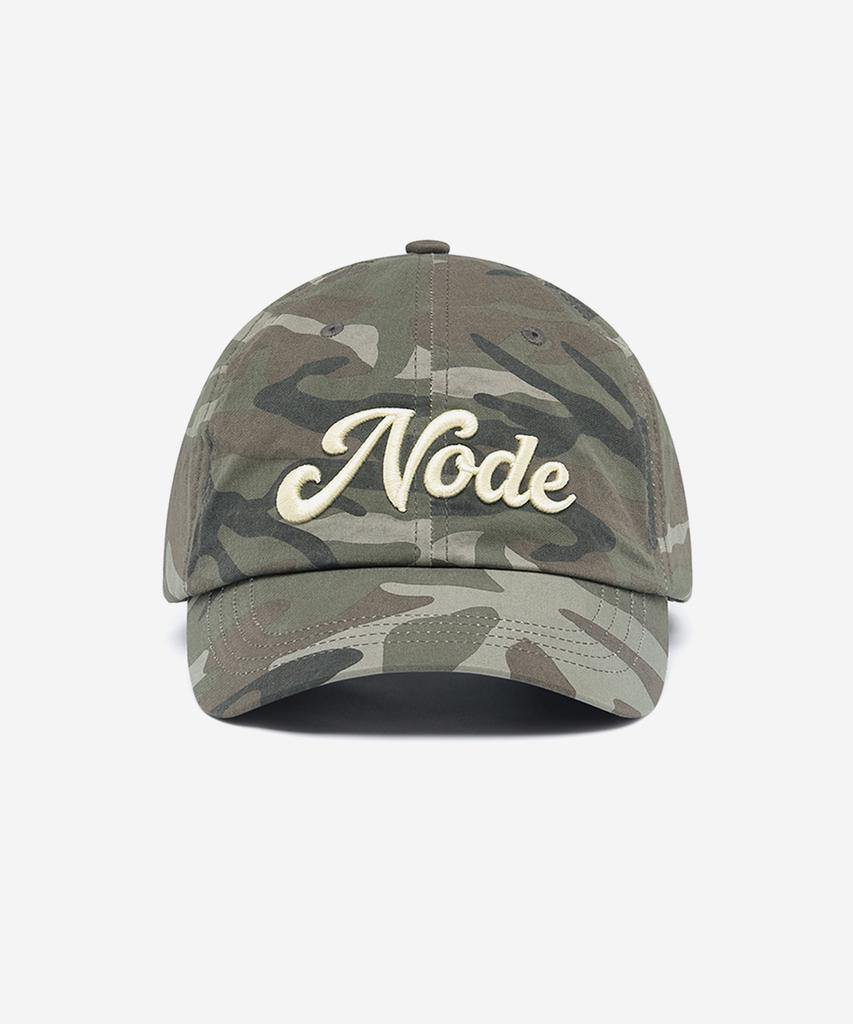 NODE LABS Dev:7 Camo Lässige Baseballkappe_Dunkelgrün