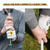 Enhanced Ball Control Golf Magic Stick Correct Posture T-shaped Grip Golf  Outdoor Indoor