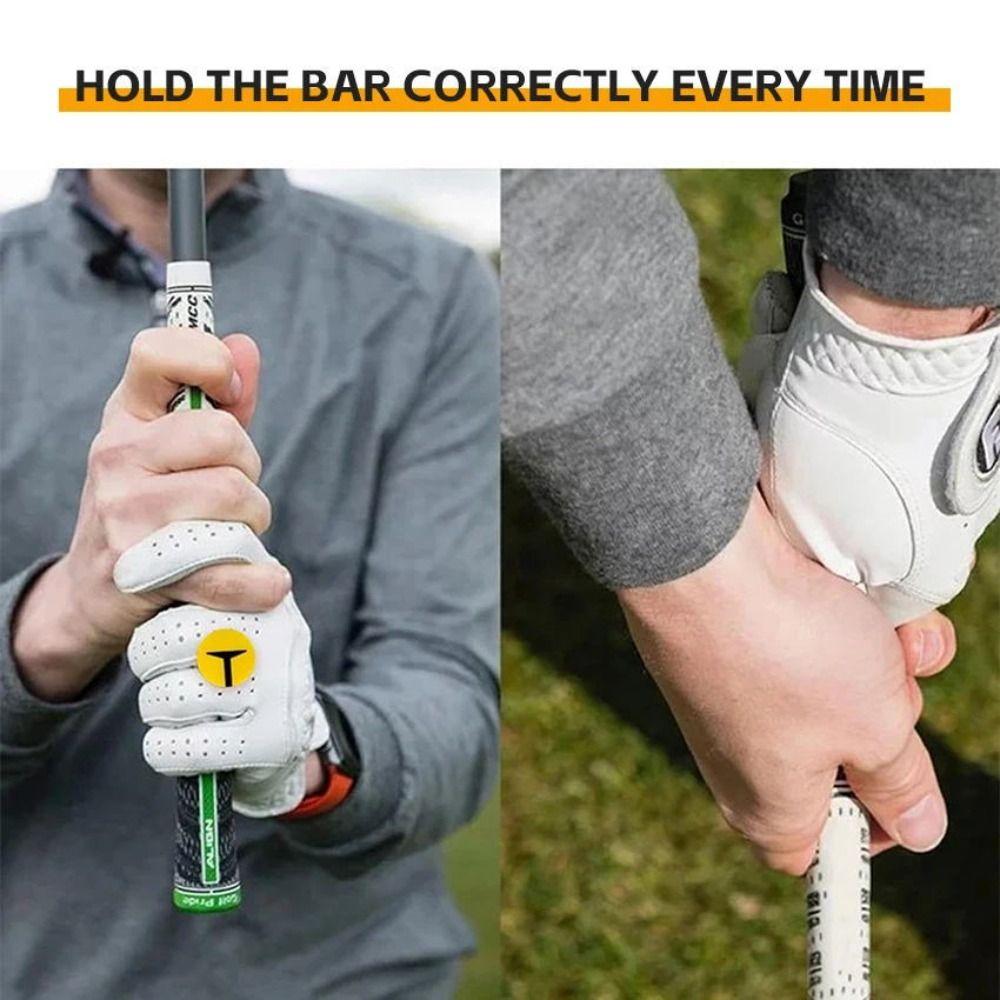 Enhanced Ball Control Golf Magic Stick Correct Posture T-shaped Grip Golf  Outdoor Indoor