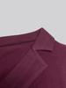 Autumn/Winter Lapel Pleated Long Sleeve Slimming Base Layer Pullover