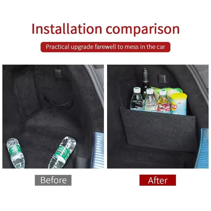 Auto Accessorie For Lexus UX 200 ZA10 ~2025  Car Upgrade Organizer Trunk Side Partition Trunk Interior Storage Box Parts