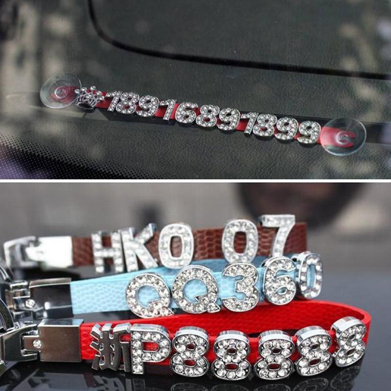 210pcs/lot 8mm Rhinestone Slide Letter Charms Alphabet A-Z For Bracelet Pet Collar Necklace DIY Jewelry Making Accessories