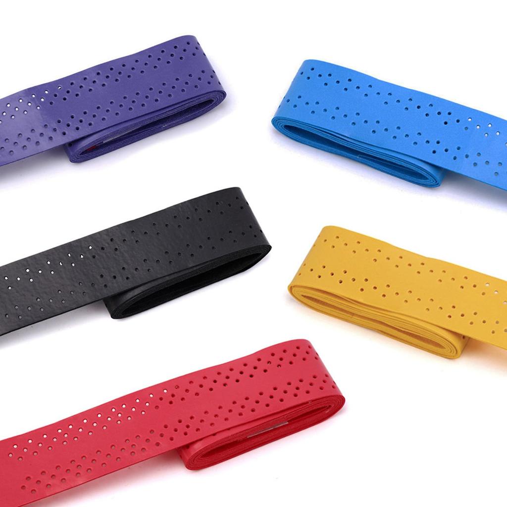 YANYULI Grip Tape Racquet Grip Tape, 5 Pieces, Porous, Breathable,
