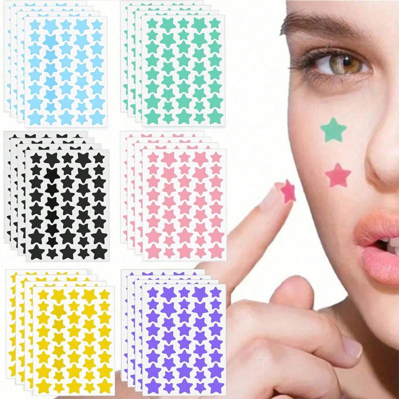 Cover Stickers Pentagram Holiday Party Stickers,Star Stickers Decorative Stickers, Makeup And Decorative Accessories, Suitable For Parties