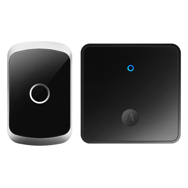 Wireless Self-Powered Doorbell: Long-Range, Waterproof, Large Panel, Elderly Call Button, Universal Fit