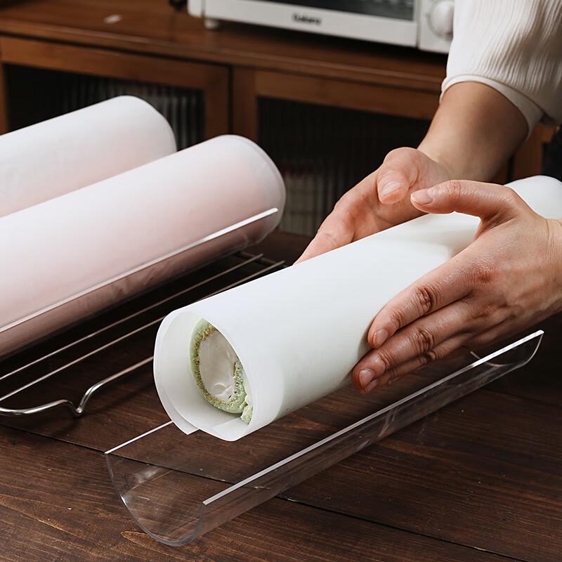 Thickened Acrylic U-Shape Cake Roll Shaping Mold