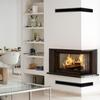 Smart Steel Fireplace KRATKI VNP 810/410 14 kW Ø 200 Lift-up MSK